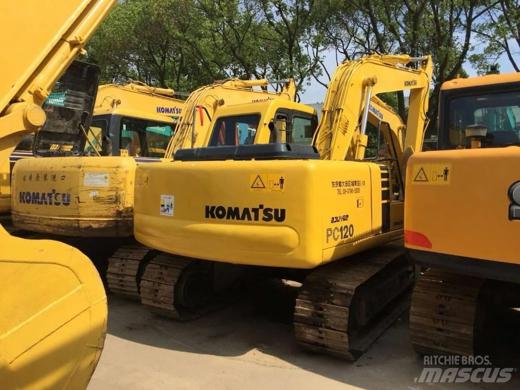Komatsu PC 120 Малые экскаваторы 7т-12т