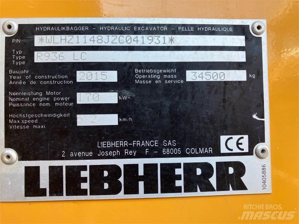 Liebherr R936 Гусеничные экскаваторы