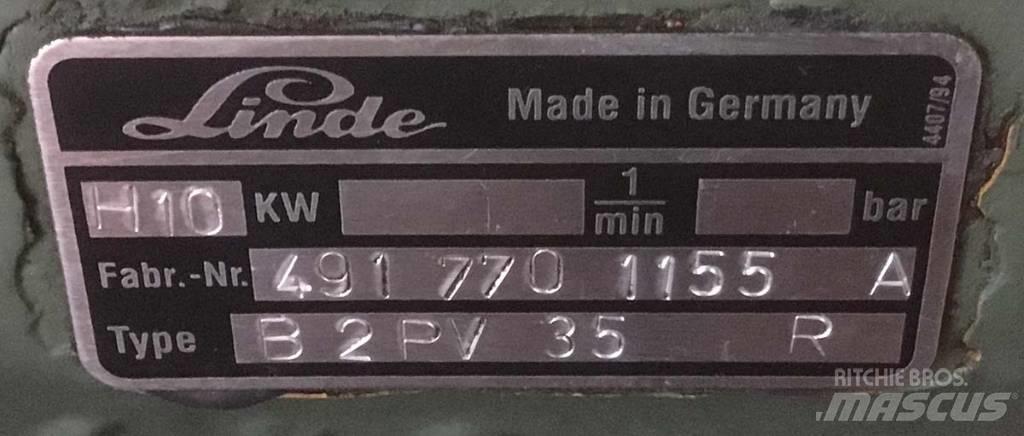 Linde B2PV35 Гидравлическая система