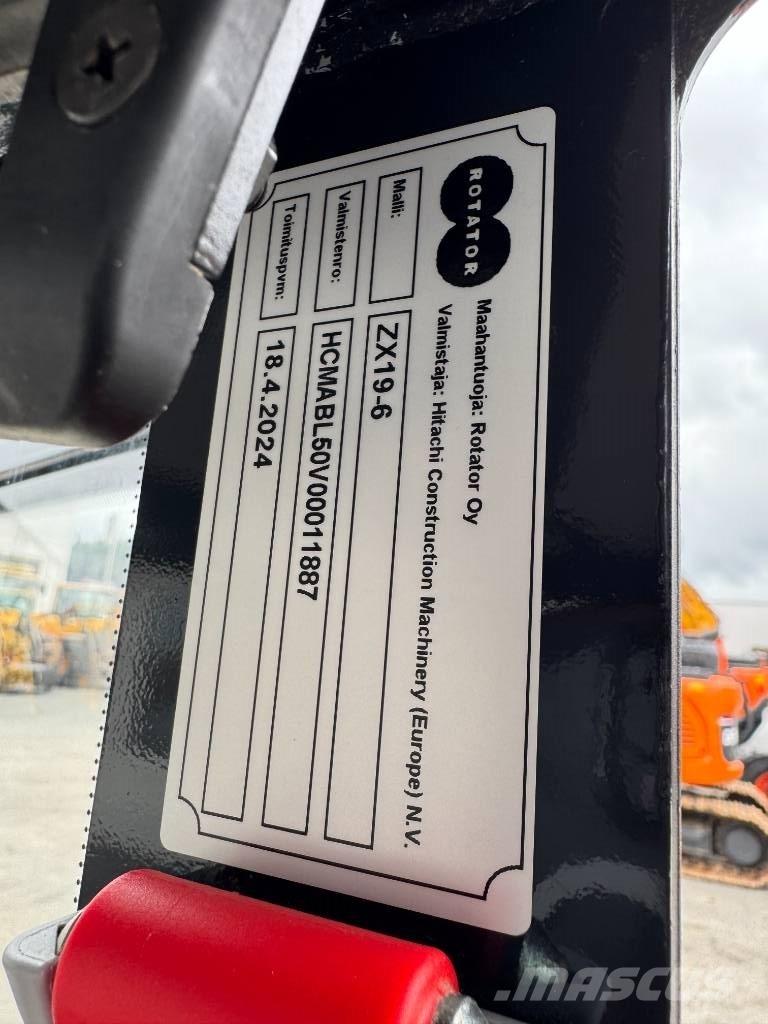 Hitachi ZX 19-6 CR Мини-экскаваторы