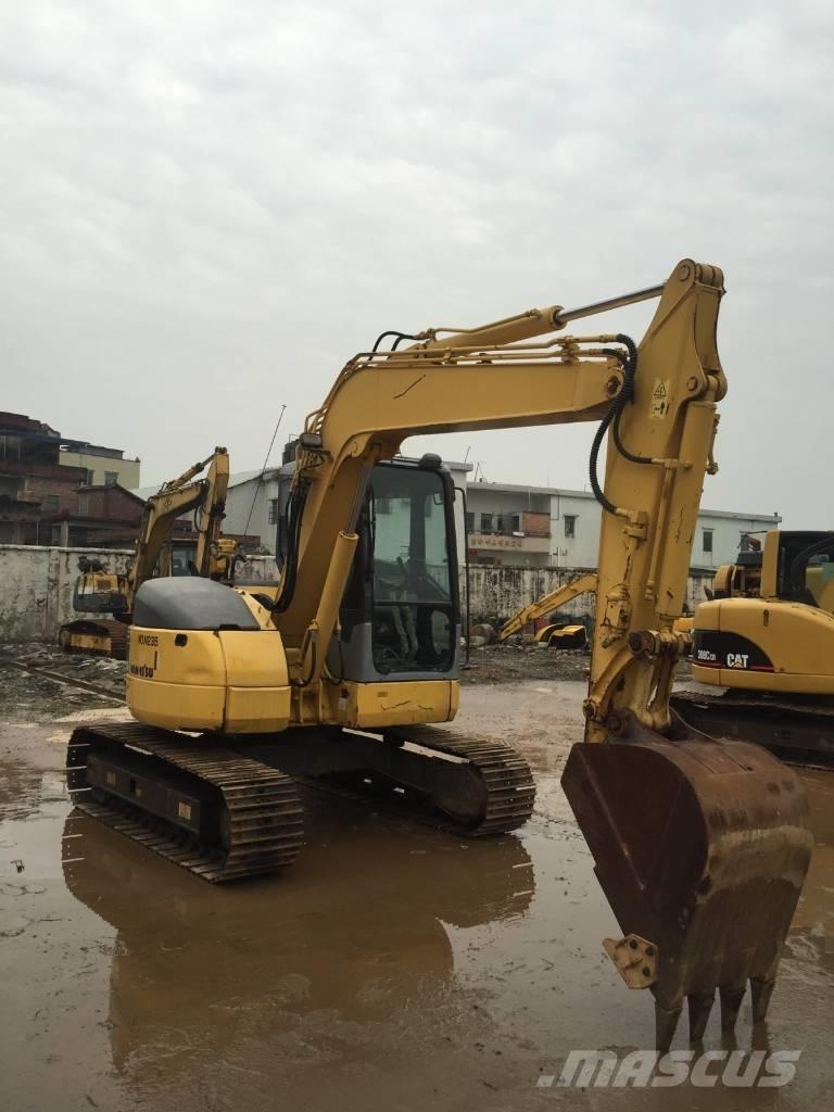 Komatsu pc78us Малые экскаваторы 7т-12т