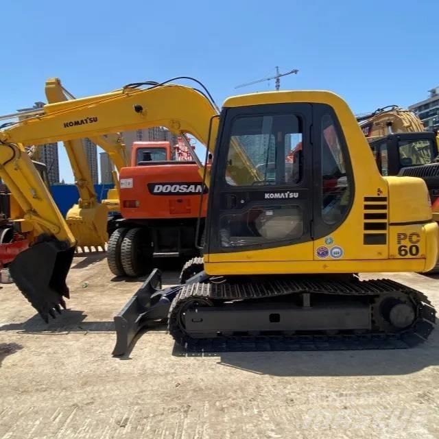 Komatsu PC60-7 Гусеничные экскаваторы