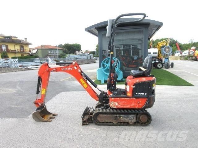 Kubota K 008-5 Мини-экскаваторы