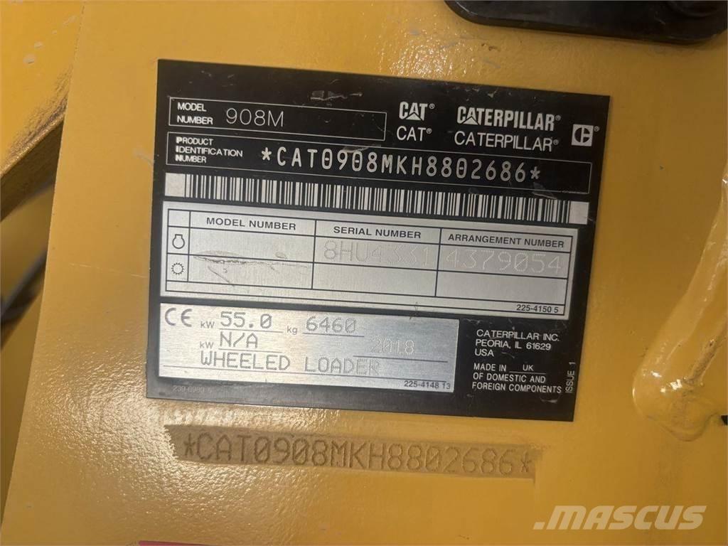 CAT 908M Многофункциональные сельскохозяйственные погрузчики