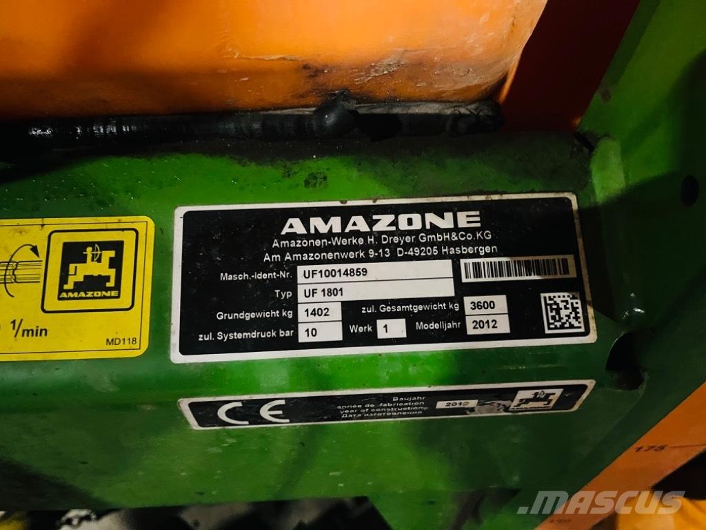 Amazone UF 1801 Навесные опрыскиватели