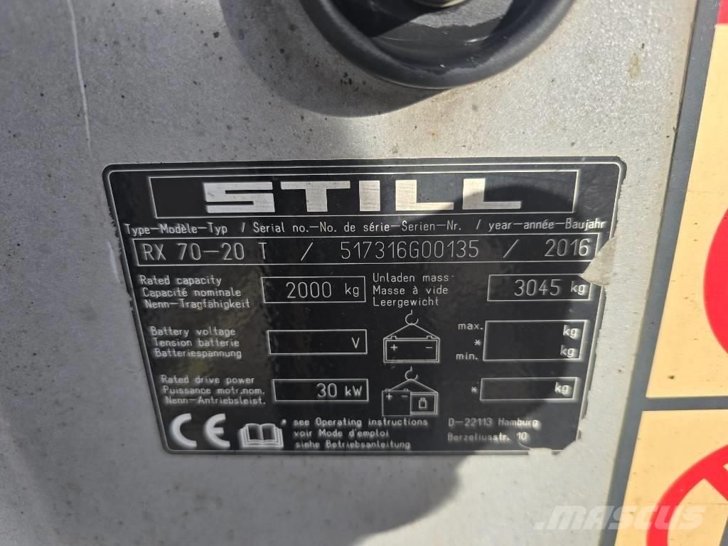 Still RX 70-20 Газовые погрузчики