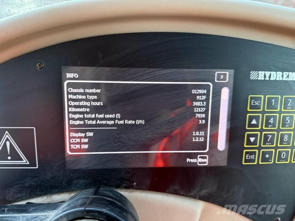 Hydrema 912 F Шарнирно-сочленённые самосвалы