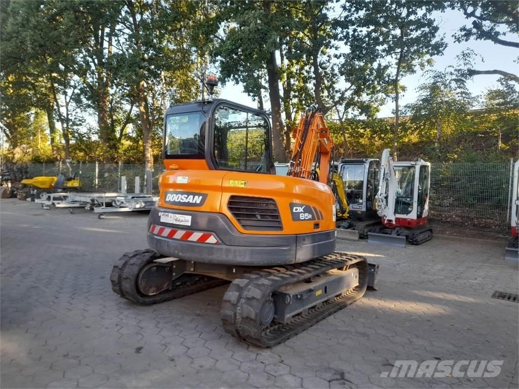 Doosan DX85R-3 Малые экскаваторы 7т-12т