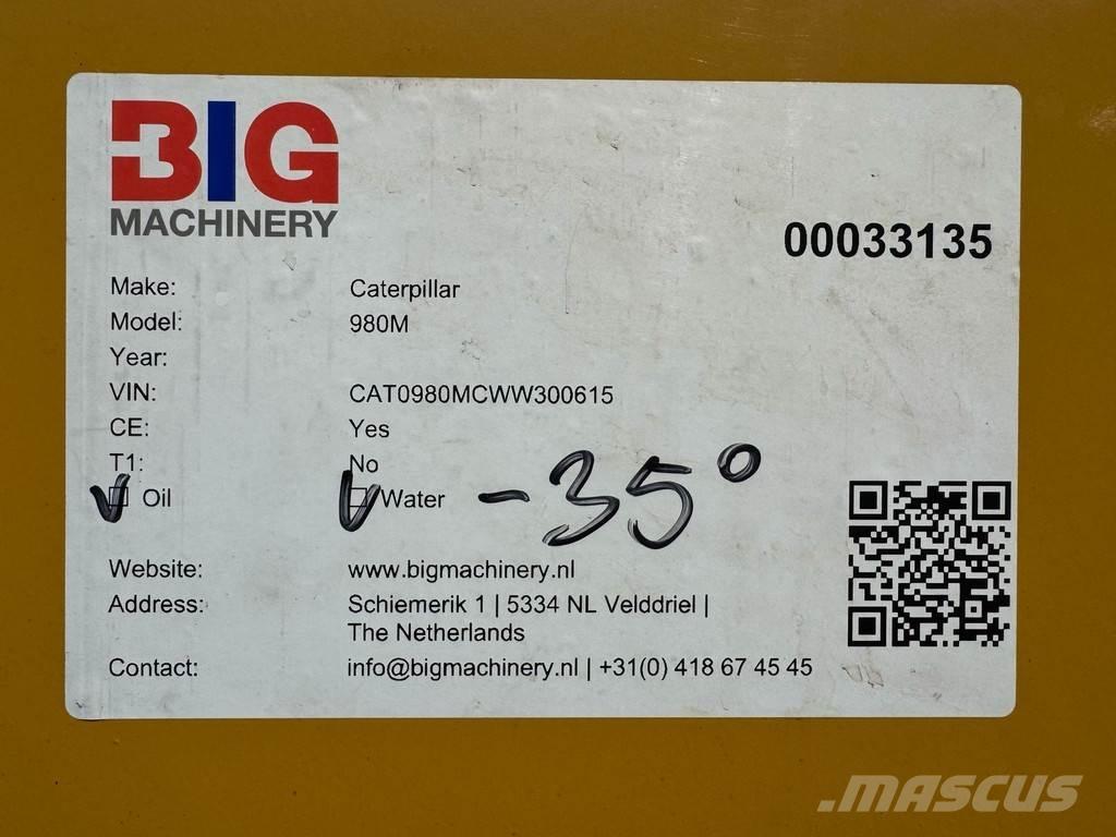 CAT 980M Фронтальные погрузчики