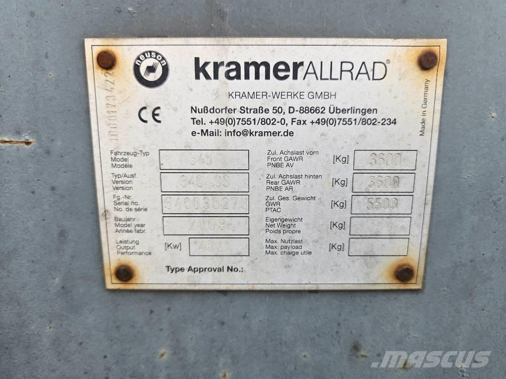 Kramer-allrad 750 Фронтальные погрузчики