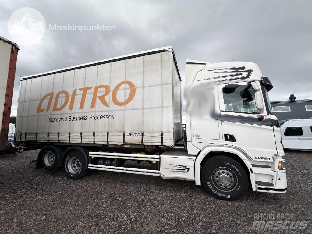 Scania R 580 Грузовики-Контейнеровозы