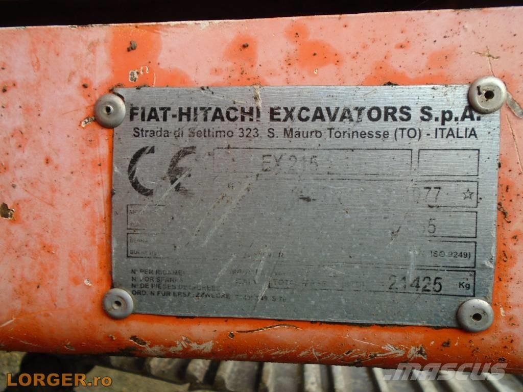 Fiat-Hitachi EX 215 Гусеничные экскаваторы