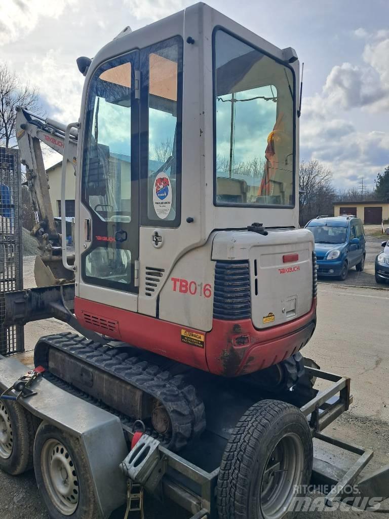 Takeuchi TB016 Мини-экскаваторы