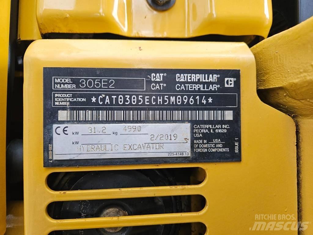 CAT 305 E2 Мини-экскаваторы