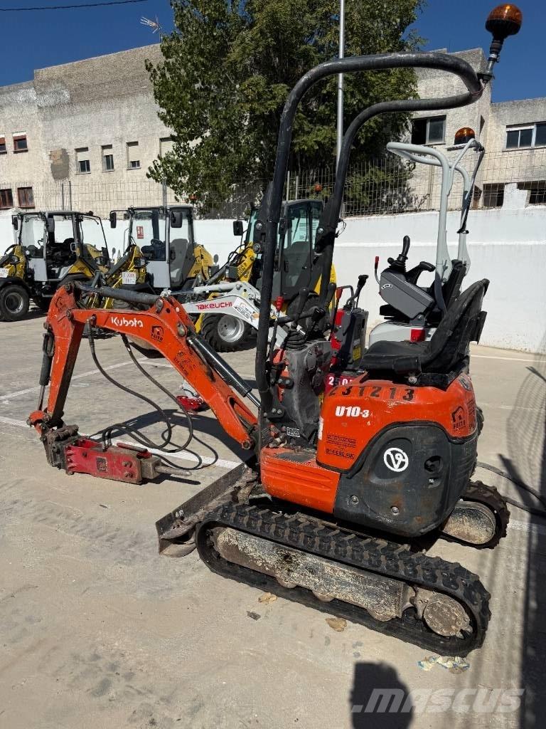 Kubota U 10-3 Мини-экскаваторы