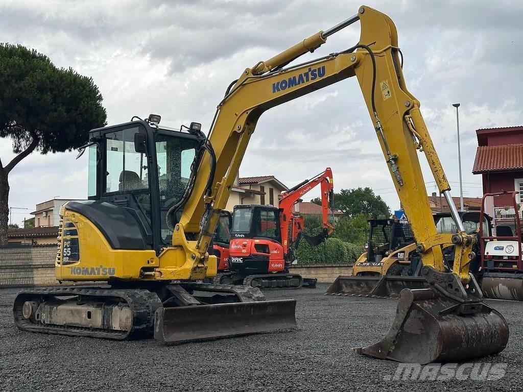 Komatsu PC55-MR3 Мини-экскаваторы