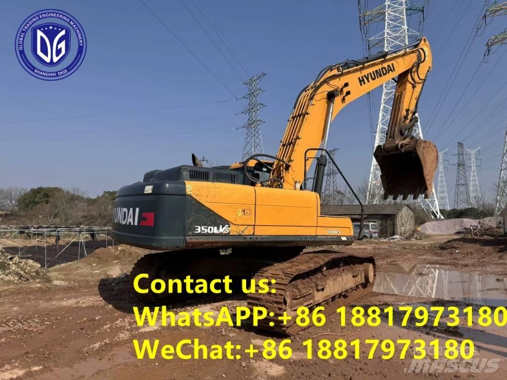 Hyundai R350LVS Гусеничные экскаваторы
