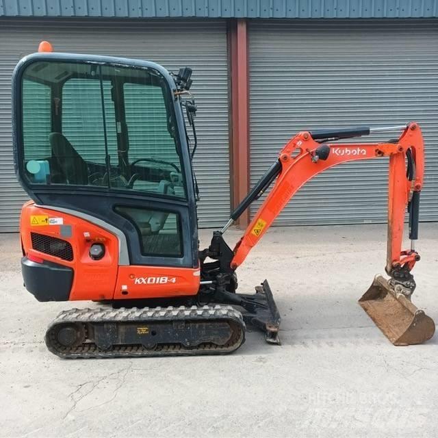 Kubota KX 018-4 Мини-экскаваторы