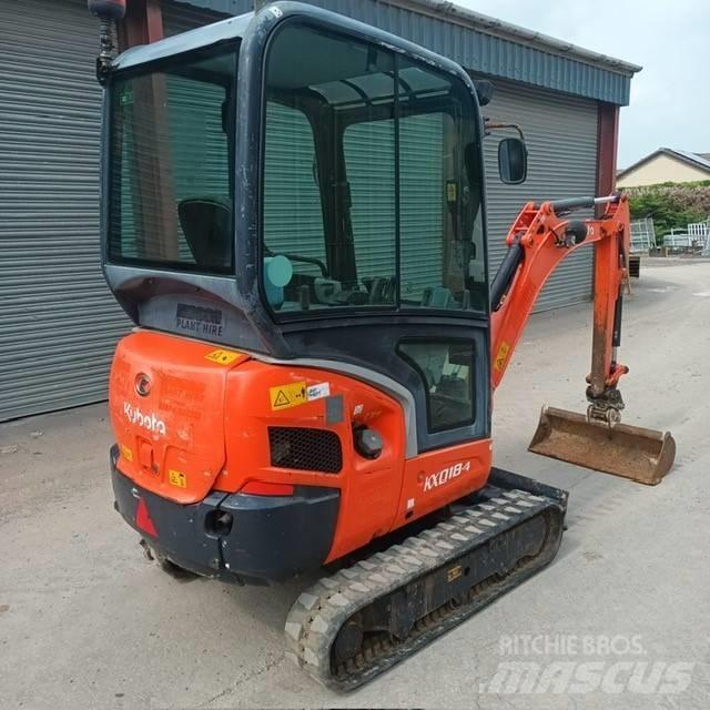 Kubota KX 018-4 Мини-экскаваторы