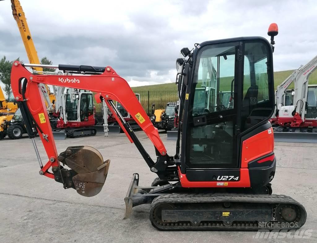 Kubota U27-4 Мини-экскаваторы