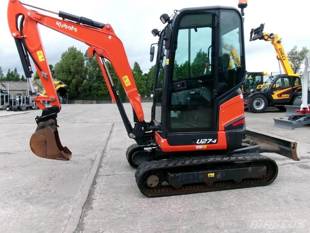 Kubota U27-4 Мини-экскаваторы