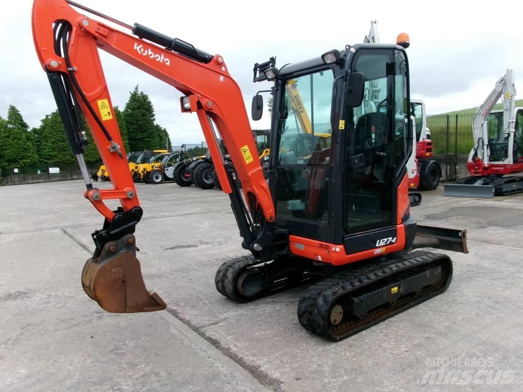 Kubota U27-4 Мини-экскаваторы