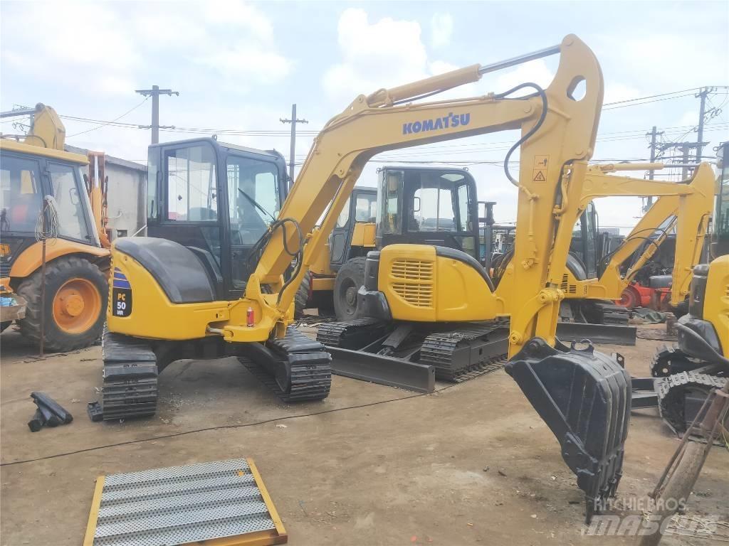 Komatsu PC 50 MR Гусеничные экскаваторы