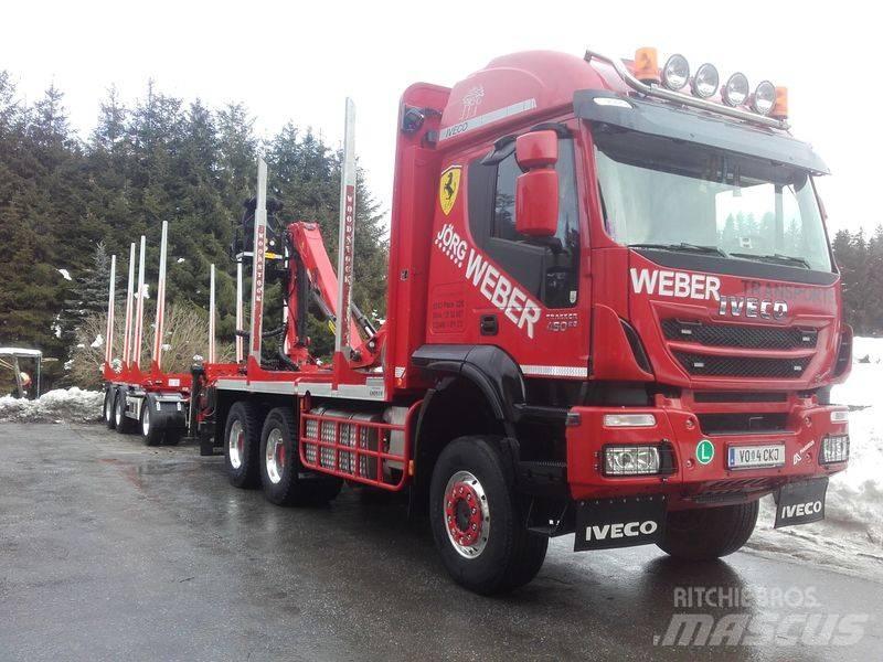 Iveco Trakker 450 Автомобильные краны