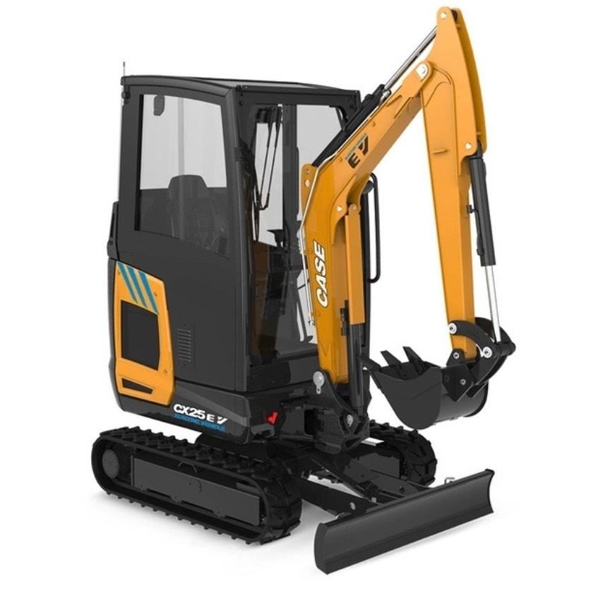 CASE CX 25 EV Мини-экскаваторы