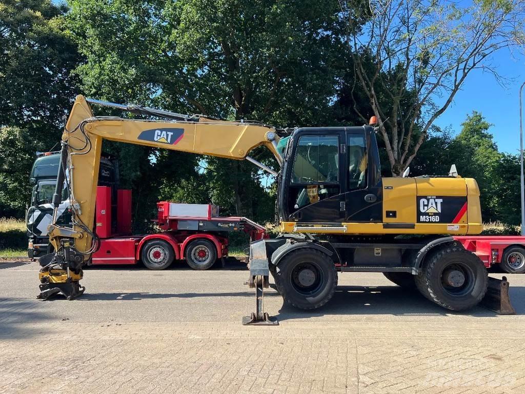 CAT M316D Колёсные экскаваторы