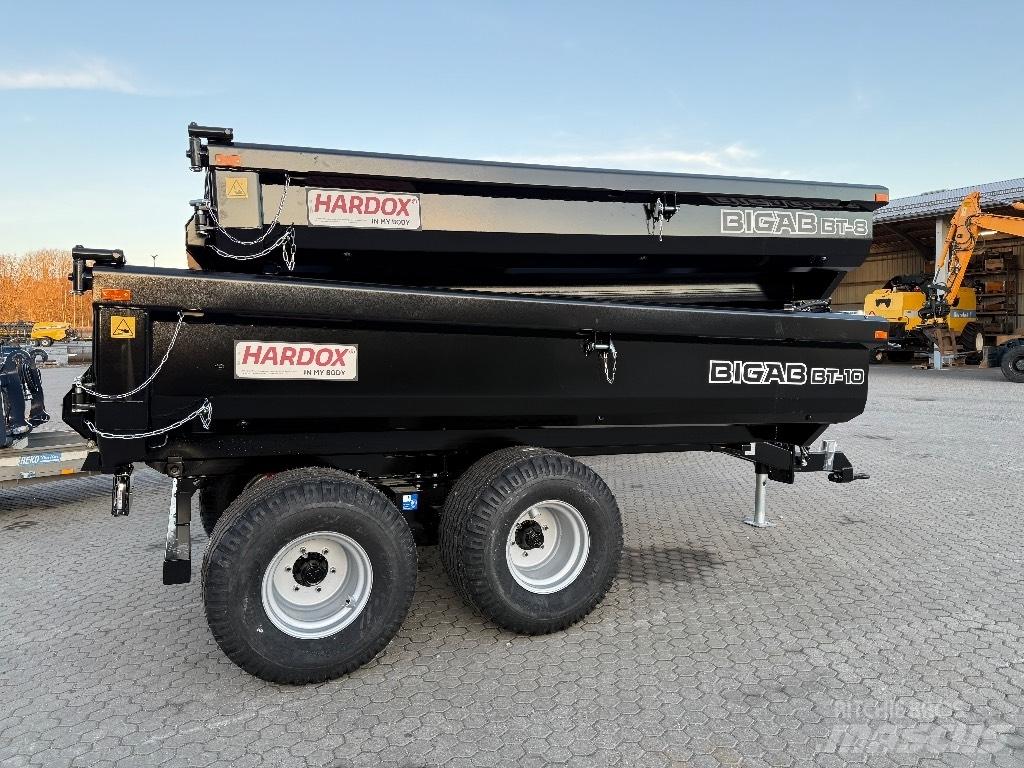 Bigab BT 10 HARDOX Самосвальные прицепы