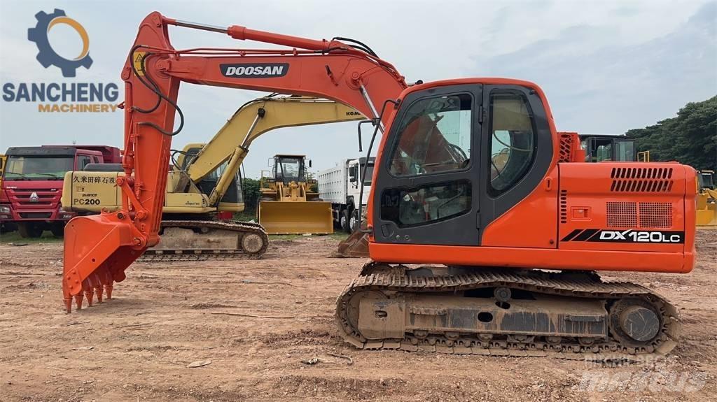 Doosan DX 120 Малые экскаваторы 7т-12т