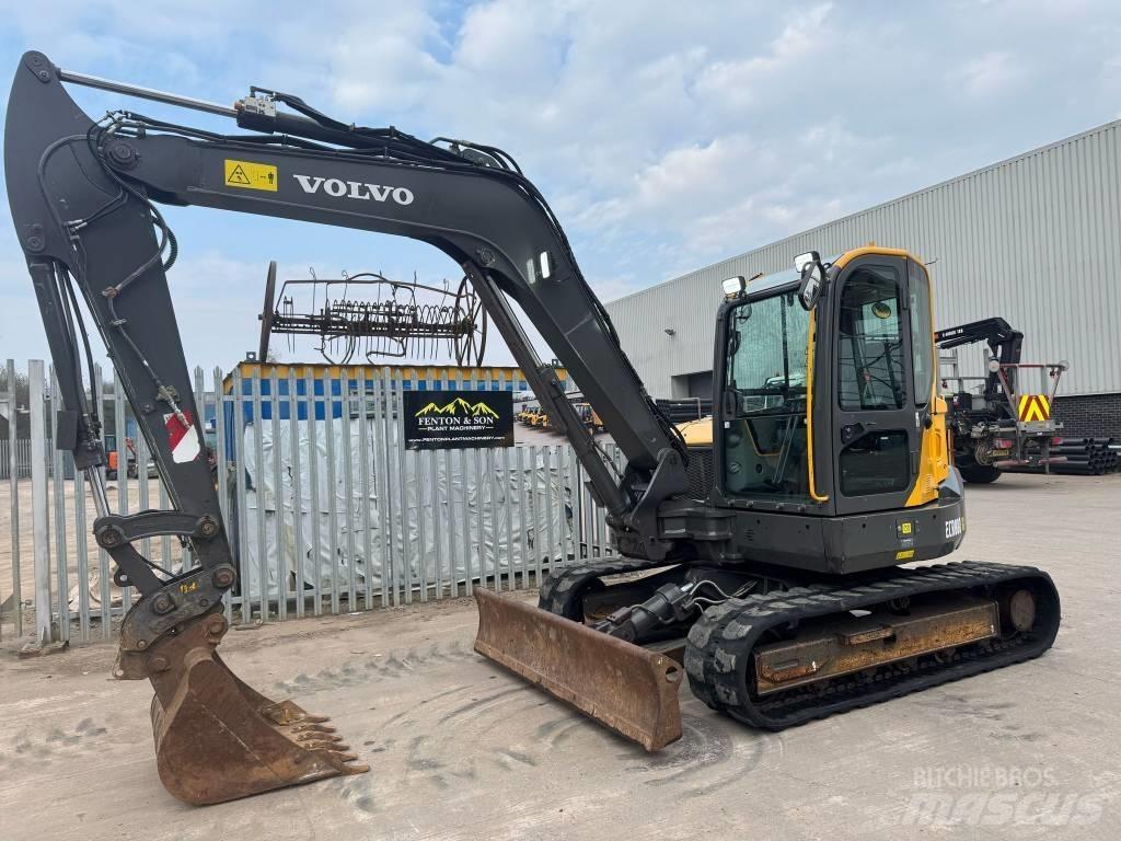 Volvo ECR 88 Малые экскаваторы 7т-12т