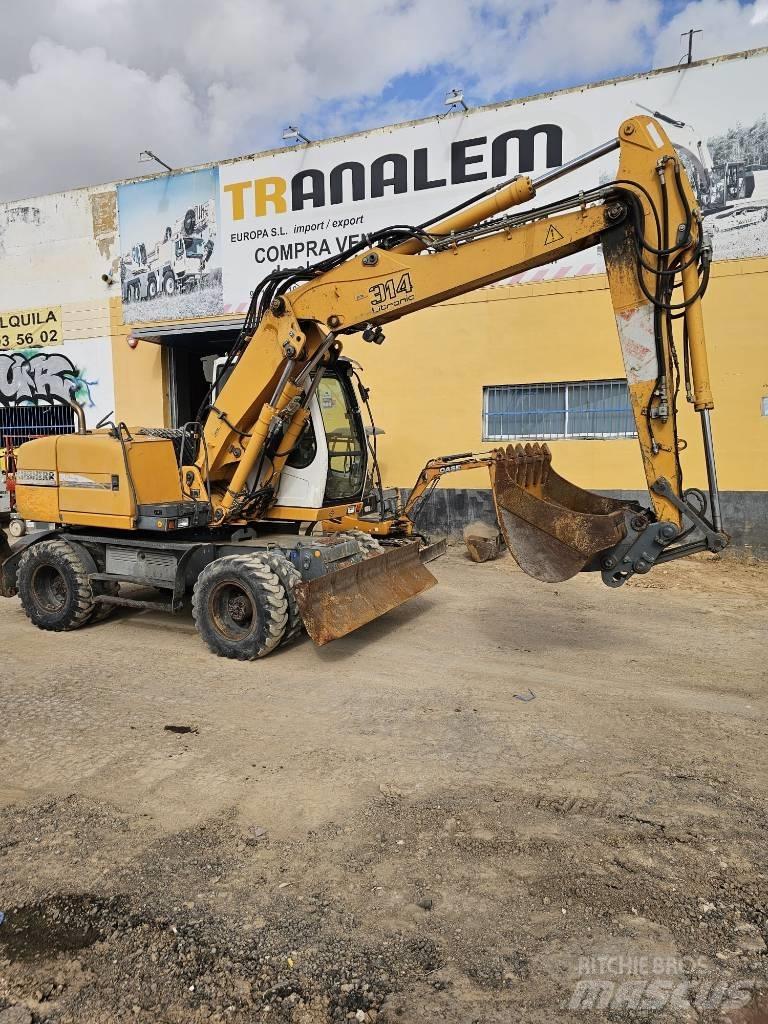 Liebherr 314 Колёсные экскаваторы