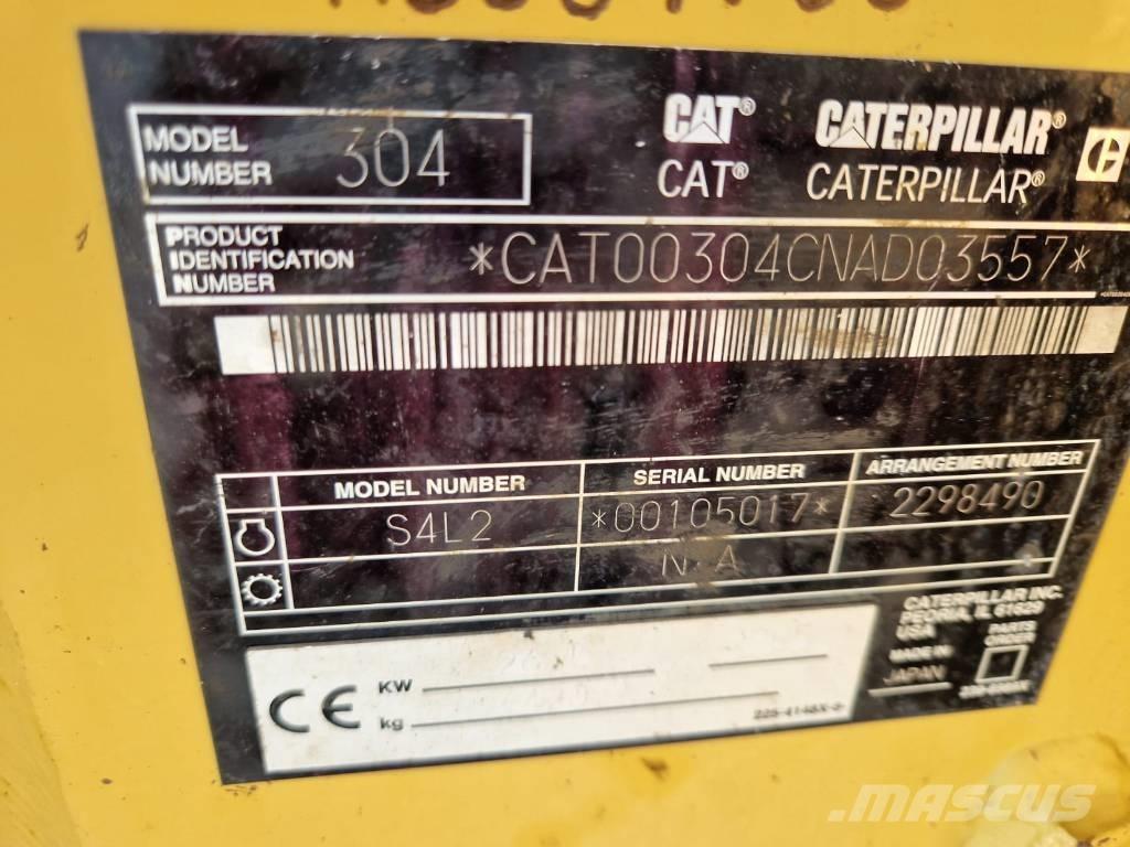 CAT 304 CR Мини-экскаваторы