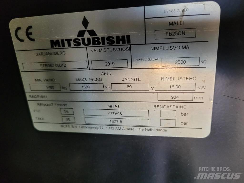 Mitsubishi FB 25 CN Электропогрузчики