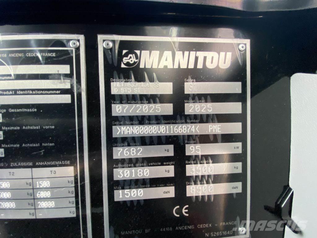 Manitou MLT635 Телескопические погрузчики