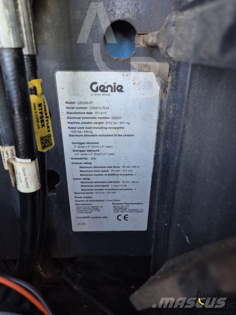 Genie GS 3369 RT Ножничные подъемники
