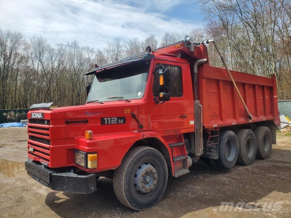 Scania 112 - Tri Axle Грузовики-Самосвалы