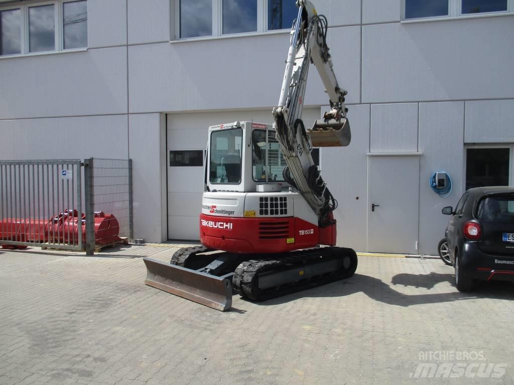 Takeuchi TB 153 FR Мини-экскаваторы