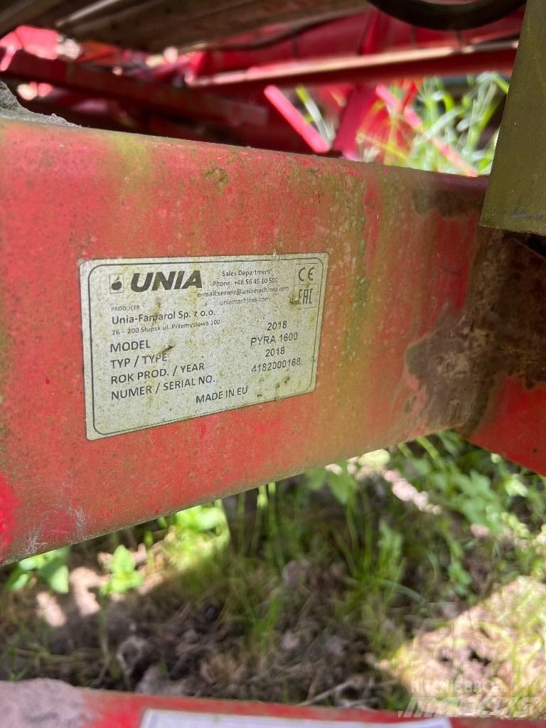 Unia PYRA 1600 Картофелеуборочные комбайны