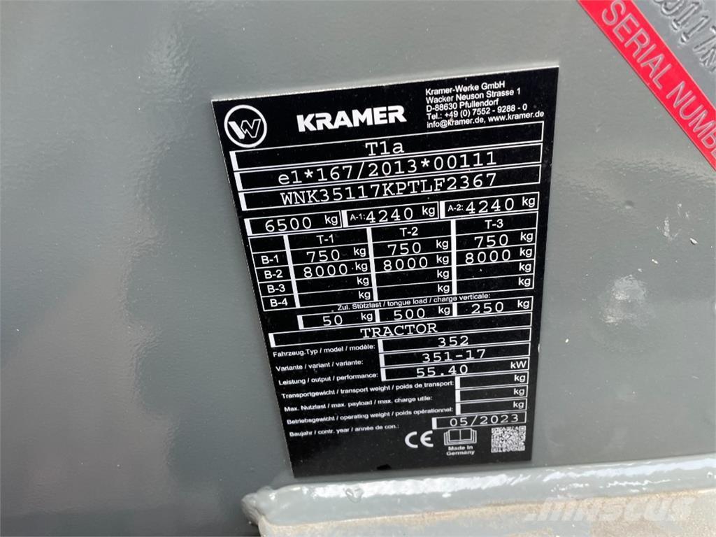 Kramer KL30.8T Телескопические погрузчики