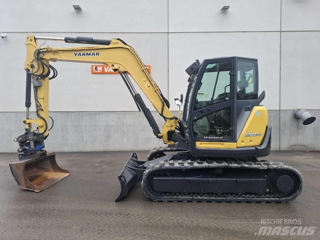 Yanmar SV 100-2A Малые экскаваторы 7т-12т