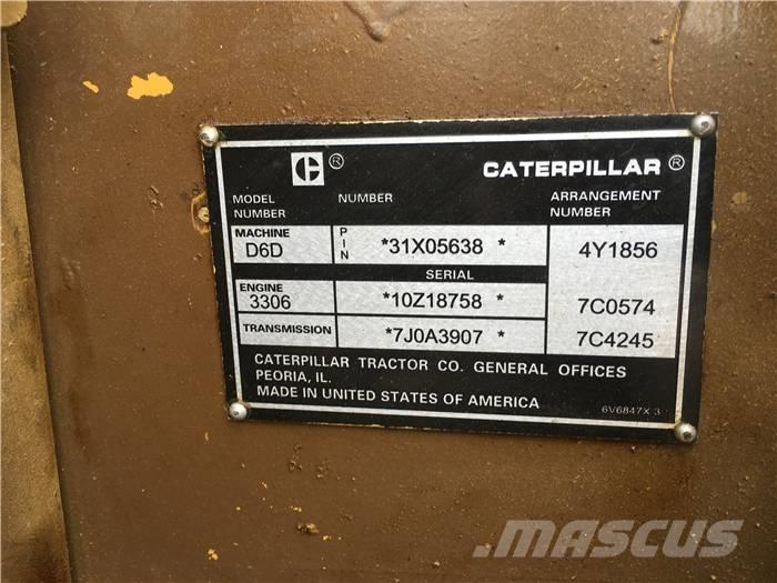 CAT D 6 D Гусеничные бульдозеры