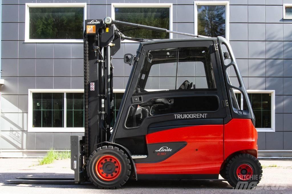 Linde E50HL-01 Электропогрузчики