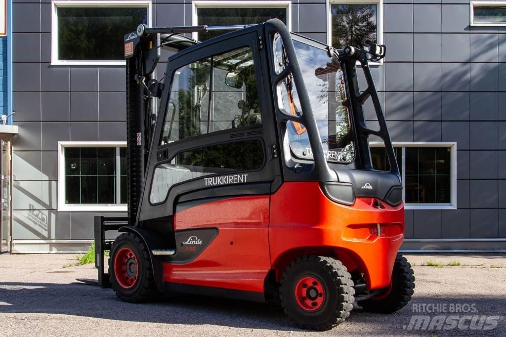 Linde E50HL-01 Электропогрузчики