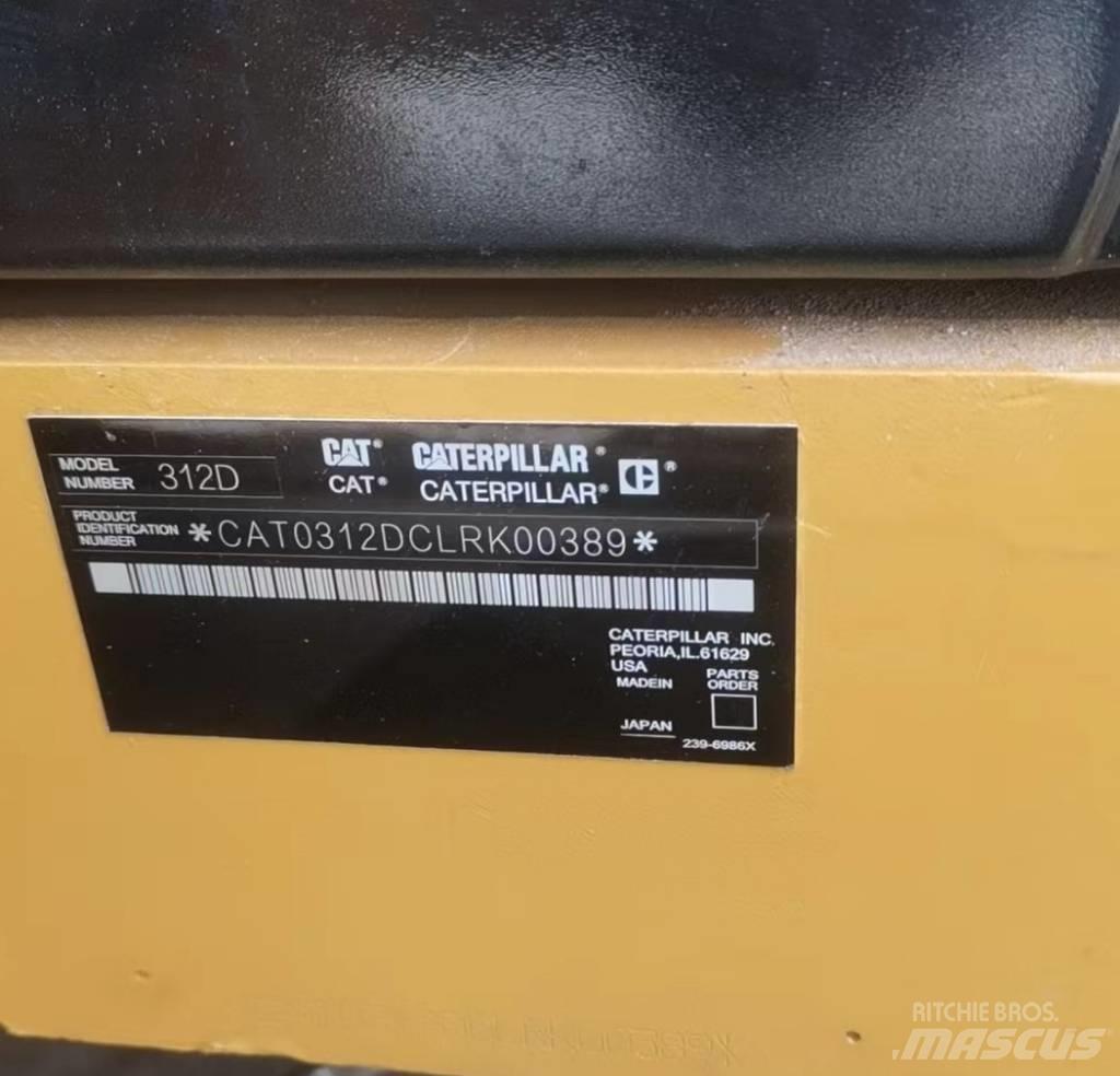 CAT 312 D Гусеничные экскаваторы