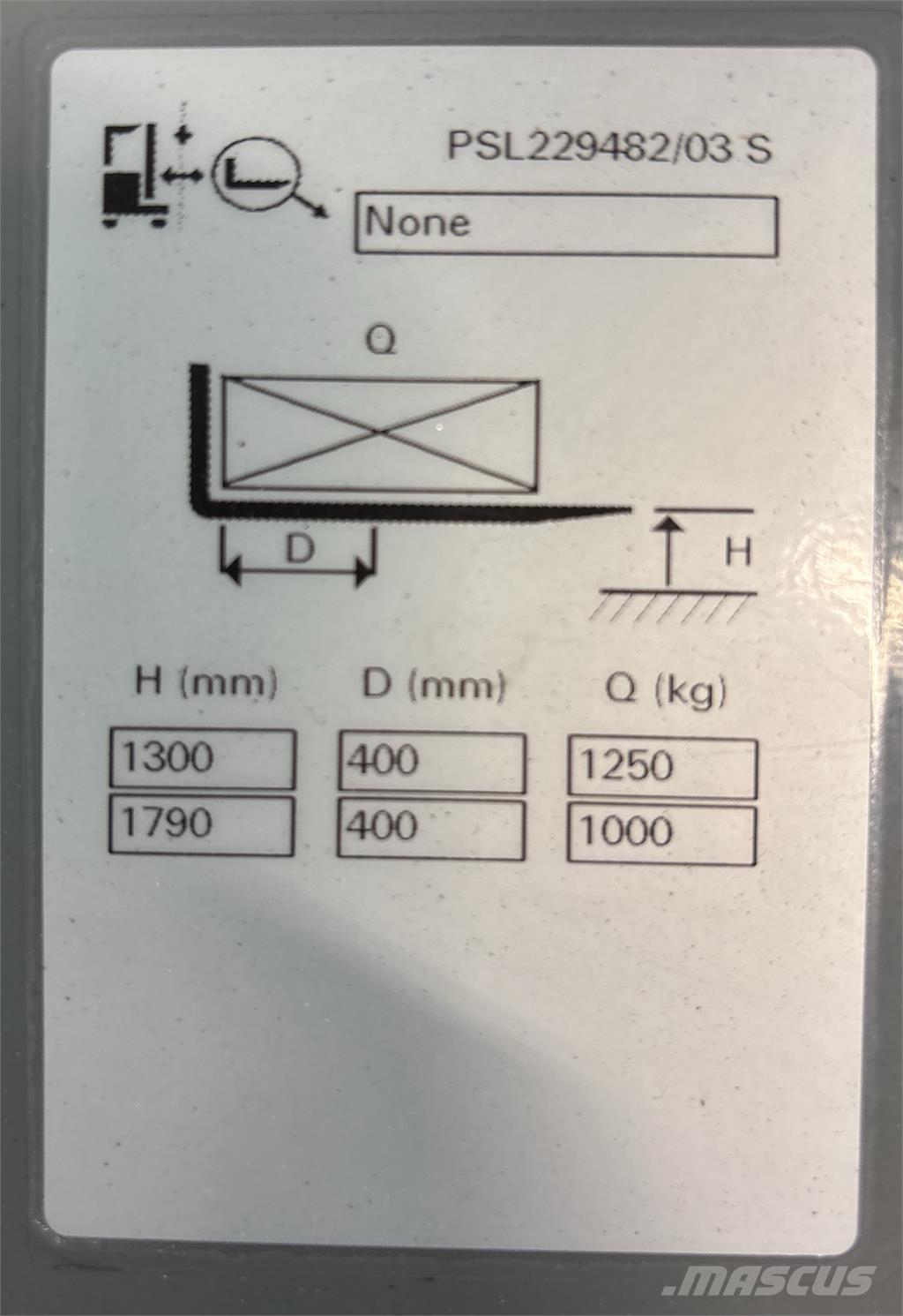 Atlet PSL125 Ручные штабелёры с электроподъёмом