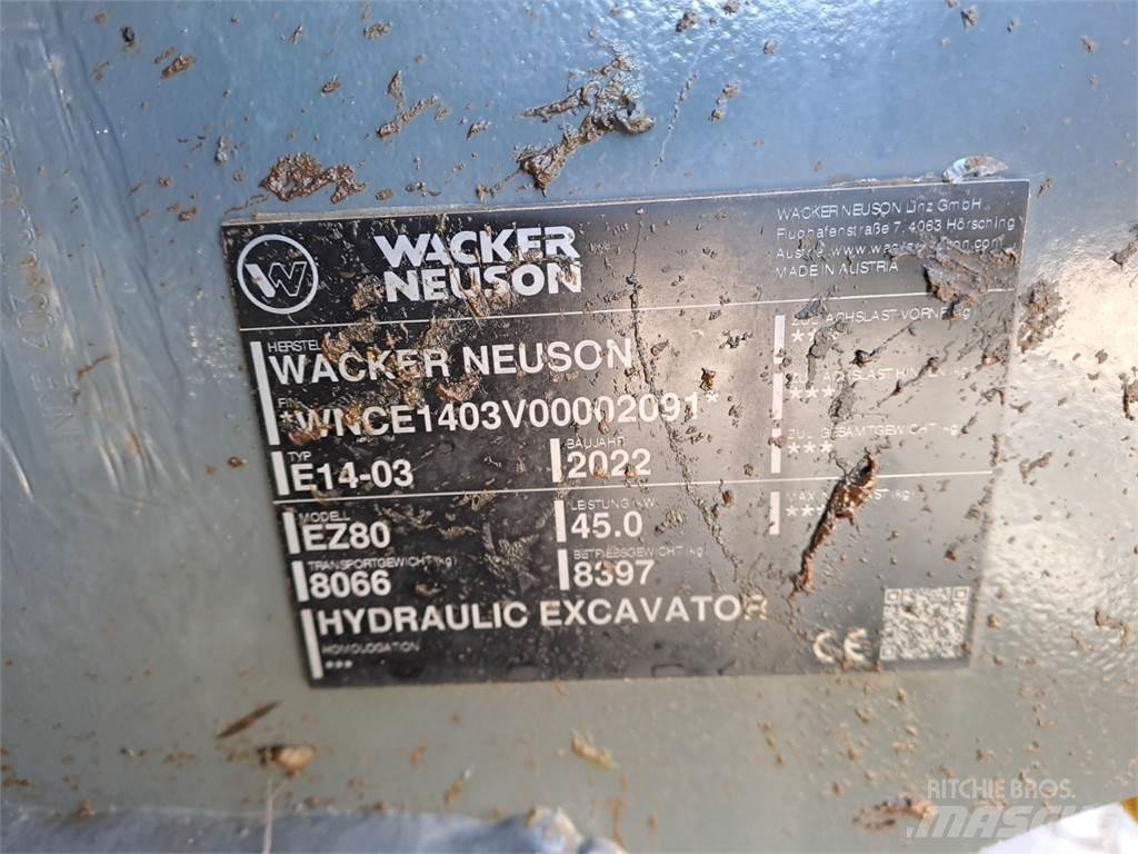 Wacker Neuson EZ80 Гусеничные экскаваторы