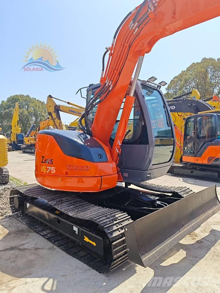 Hitachi ZX 75 Малые экскаваторы 7т-12т